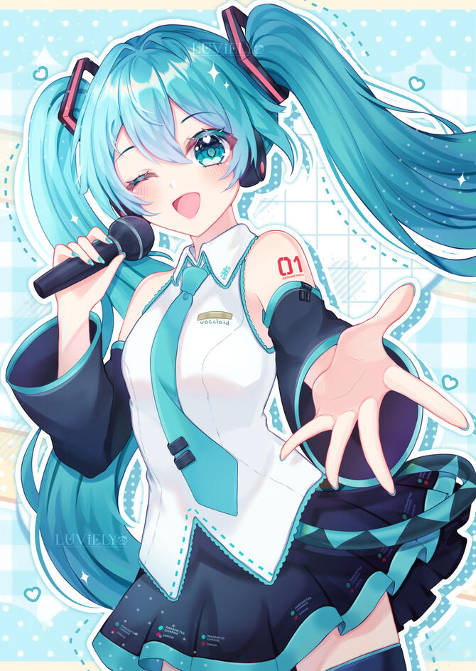 Hatsune Miku fanart Hatsune Miku fanart